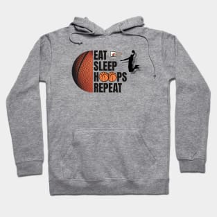 Eat Sleep Hoops Repeat Hoodie